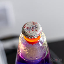 Load image into Gallery viewer, UV Reactive Green &quot;Silver Streak&quot; Vintage Lava Lamp Restoration
