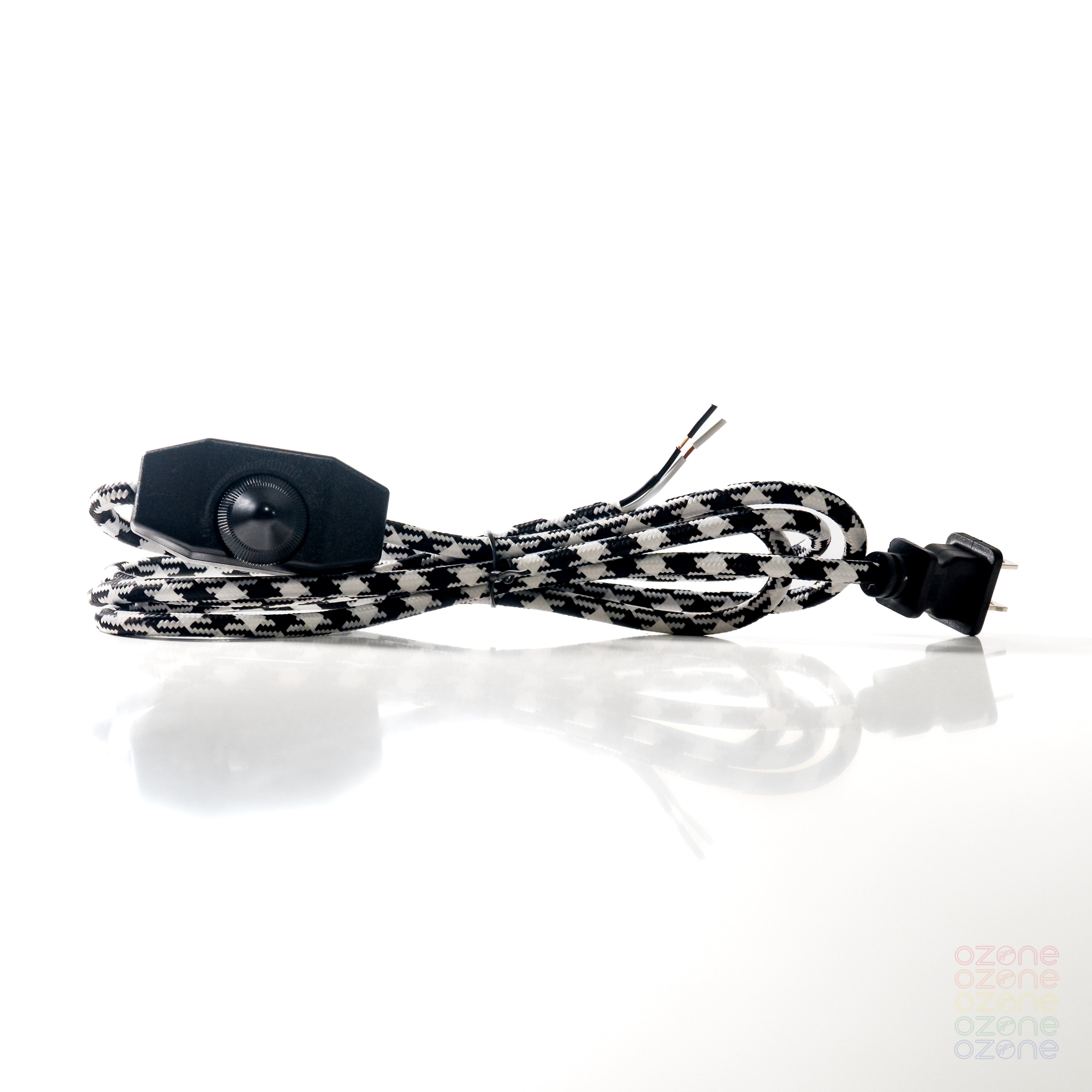 Braided Dimmer Cord for Lava and Motion Lamp Repair