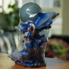 Load image into Gallery viewer, Vintage Dolphin and Mermaid Candle Holder - Spencer Gifts Exclusive
