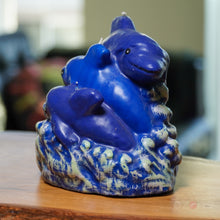 Load image into Gallery viewer, Blacklight Responsive Dolphin Candle - Spencer Gifts Exclusive - Sealed
