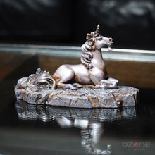Load image into Gallery viewer, Regal Unicorn Sculpture - New in Box - Handmade by Vandor
