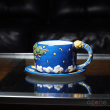 Load image into Gallery viewer, Unicorn Teacup and Saucer Set - New in Box
